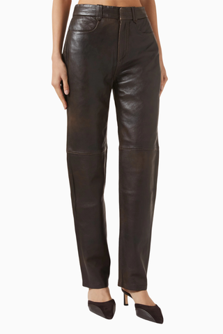 Drive Pants, Lüks Deri Trousers ile Modern ve Zarif Stil