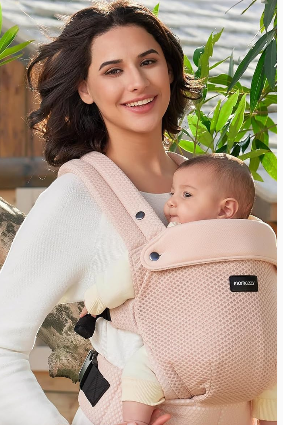 Air Mesh Pink Ergonomik ve Nefes Alabilir Bebek Taşıyıcı