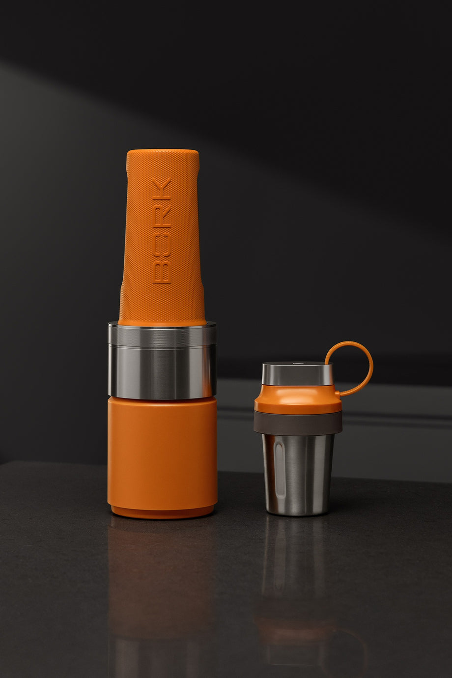 Fitness Blender B503, 1000W Yüksek Güçlü Blender, Tritan Şişe, Mini Öğütücü
