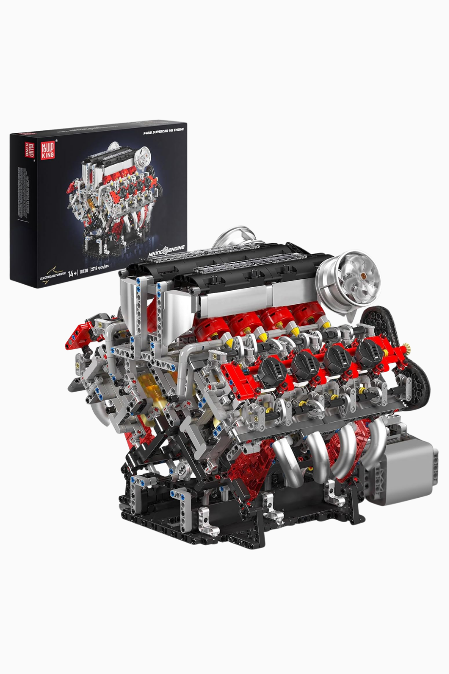 10130 V8 Motor Modeli 2718 Parça Lüks Yapı Seti