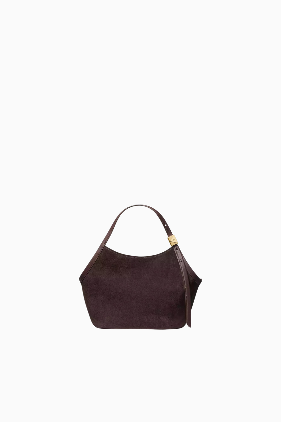 Small Deco Tulip Suede, Lüks Tote Çanta ve Ayarlanabilir Omuz Askısı