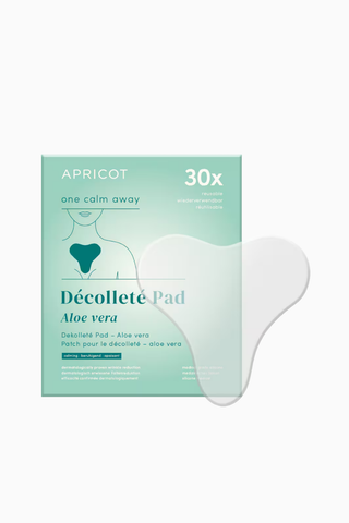 Aloe Veralı Yeniden Kullanılabilir Dekolte Pedi, Nemlendirici ve Kırışıklık Karşıtı Lüks Bakım