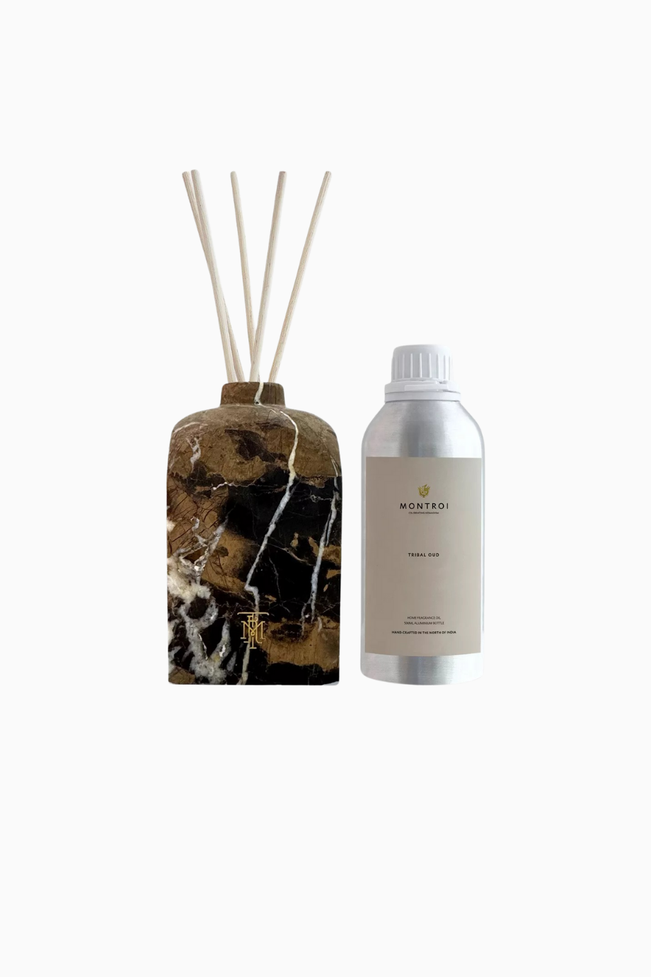 Tribal Oud Portoro Gold Reed Diffuser 500ml, Lüks Oda Kokusu