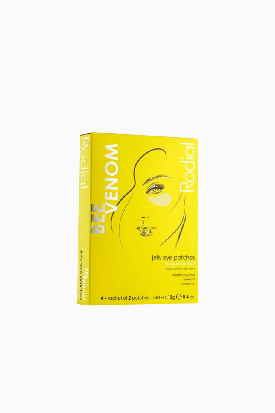 Bee Venom Jelly Eye Patches, 4’lü Göz Altı İçin Sıkılaştırıcı ve Aydınlatıcı Maske