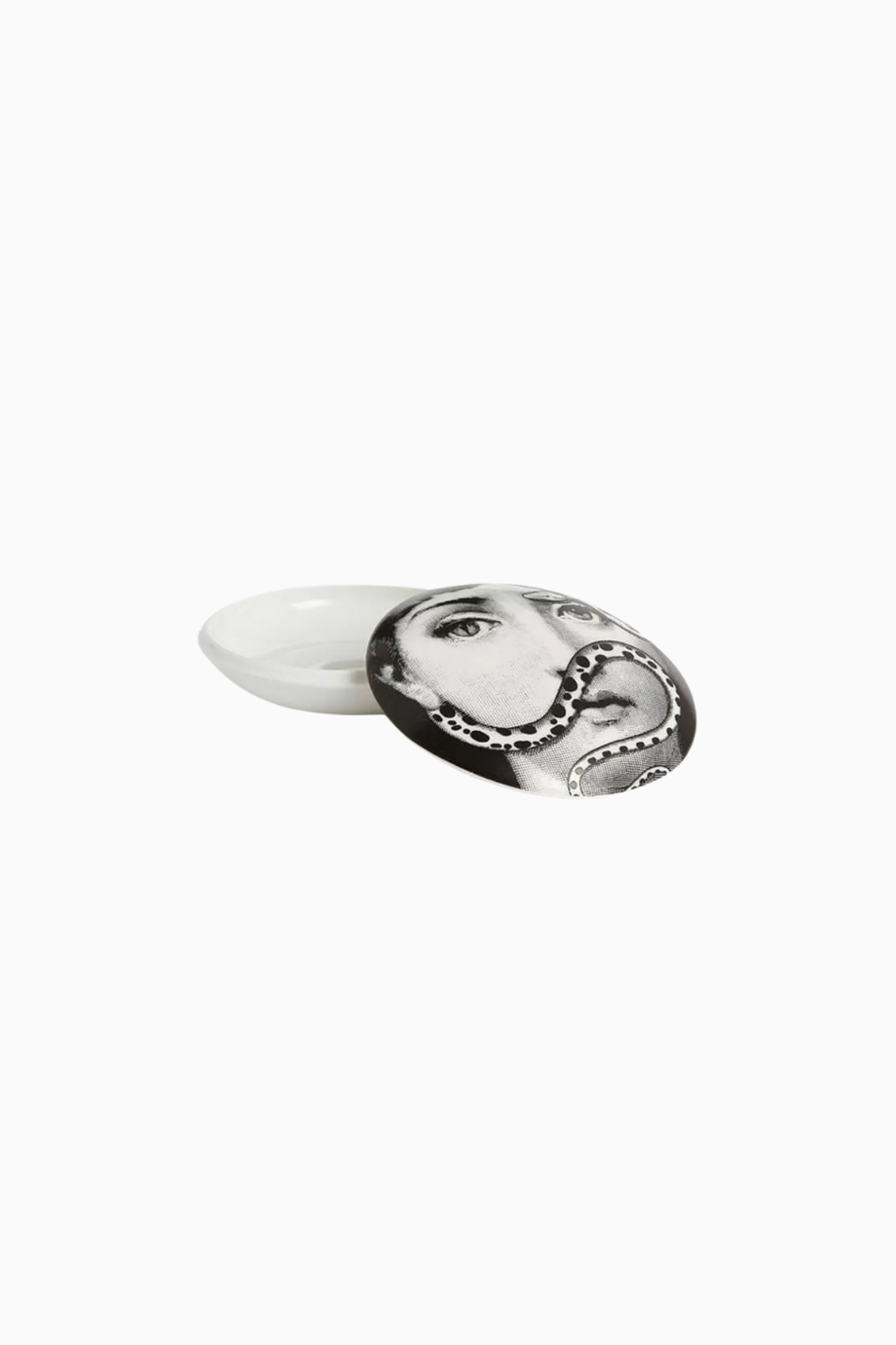 Tema e Variazioni N.383 Yuvarlak Porselen Mücevher Kutusu