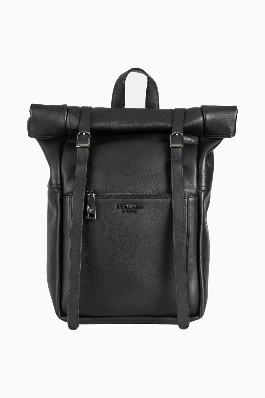 Lille Premium Hakiki Deri 15 İnç Laptop Bölmeli Roll Top Unisex Sırt Çantası
