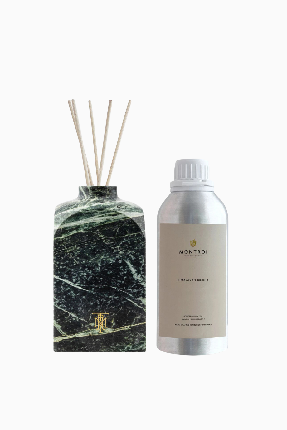 Wild Jasmine Mughal Jade Reed Diffuser Set 500ml