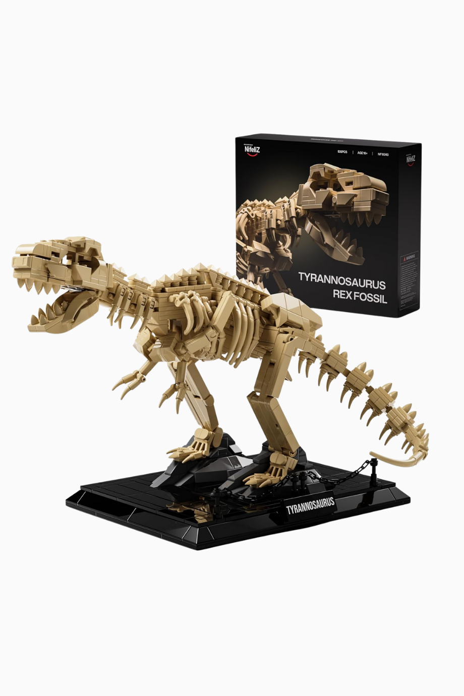 NF10343 Tyrannosaurus T.Rex Dinozor İskelet Yapım Seti 826 Parça Model