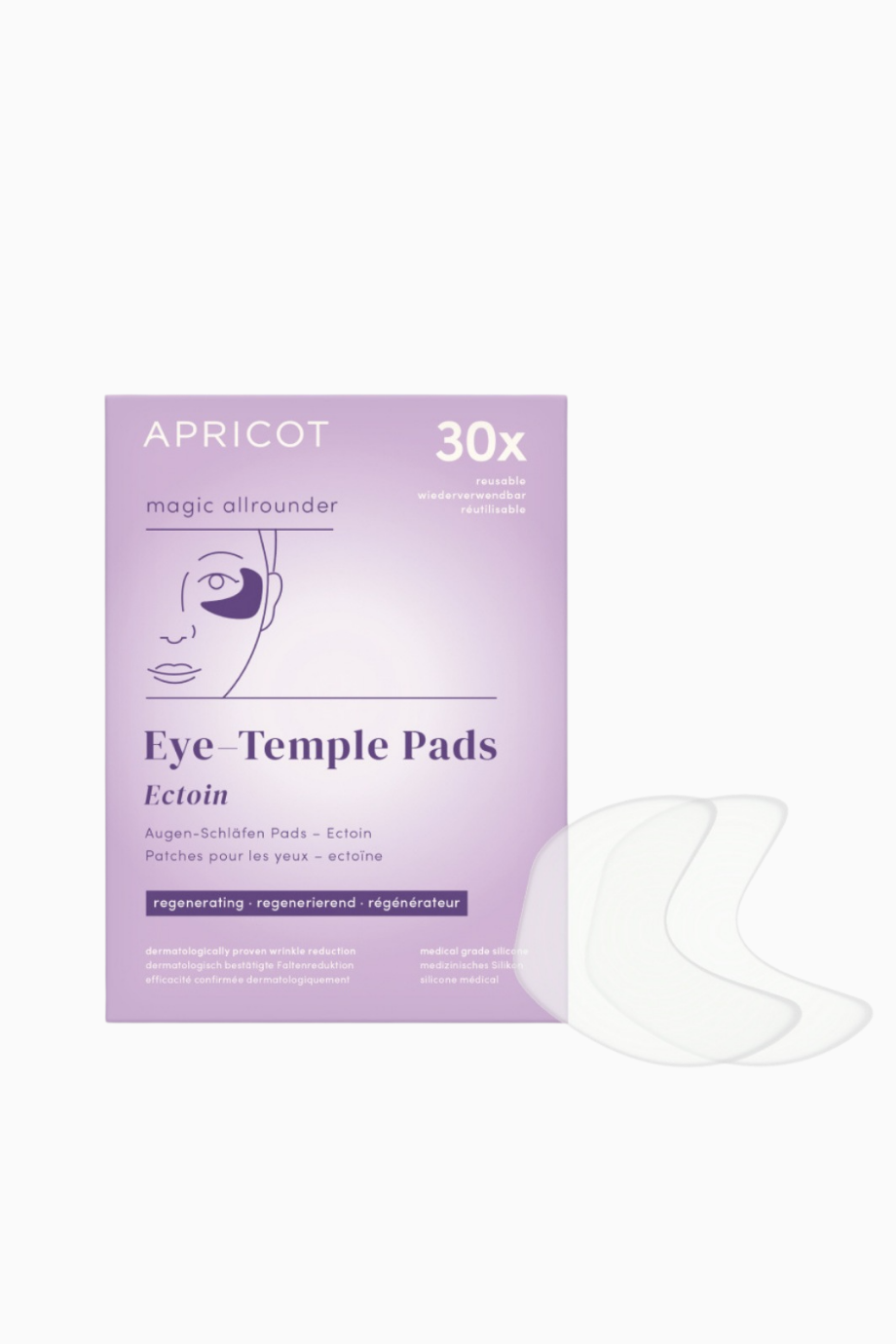 Eye-Temple Pads, Göz Çevresi İçin Yatıştırıcı ve Nemlendirici Maske