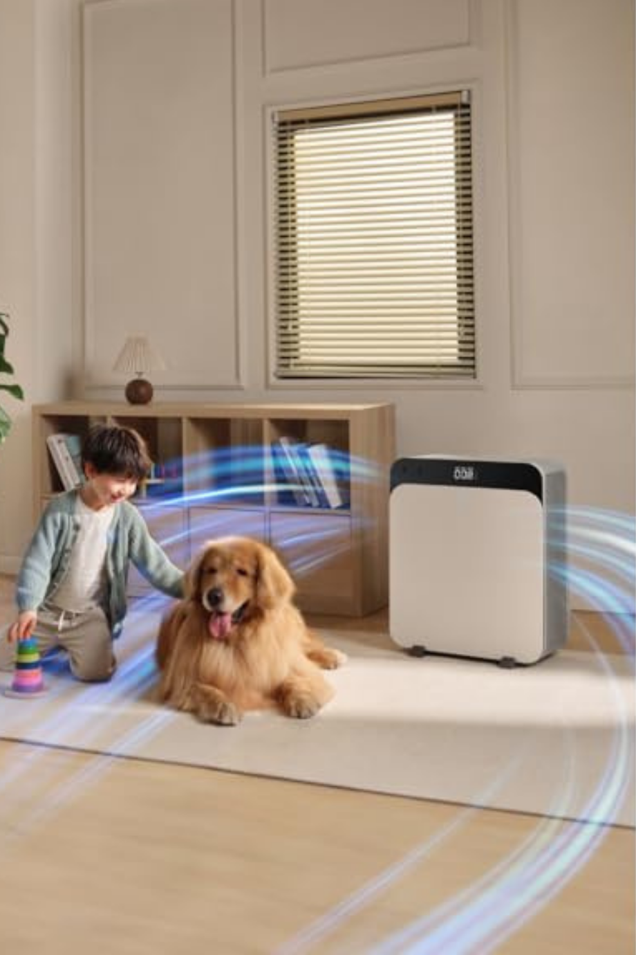 Classic Pro CP7i Hava Temizleyici 131 m², Yüksek Performans, Beyaz