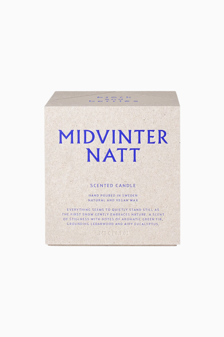 Midvinternatt Scented Candle, Kış Esintili Doğal Mum