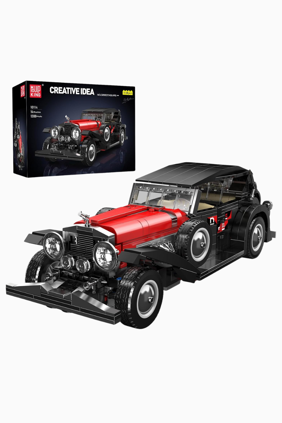 Oldtimer Classic Araba Model Yapım Seti 1308 Parça Koleksiyon