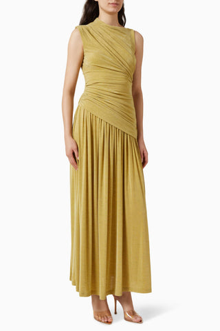 Deanhill Dusk Asimetrik Maxi Jersey Kadın Elbise