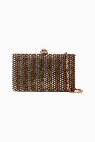 Crystal Kensington Taşlı Lüks Tasarım Kadın Clutch Çanta