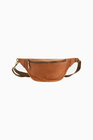 Kai Vintage Hakiki Deri Unisex Bel ve Çapraz Çanta