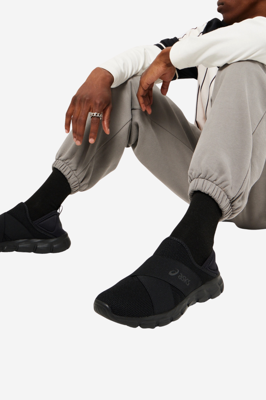 Quantum Lyte Siyah Slip-On Erkek Sneaker