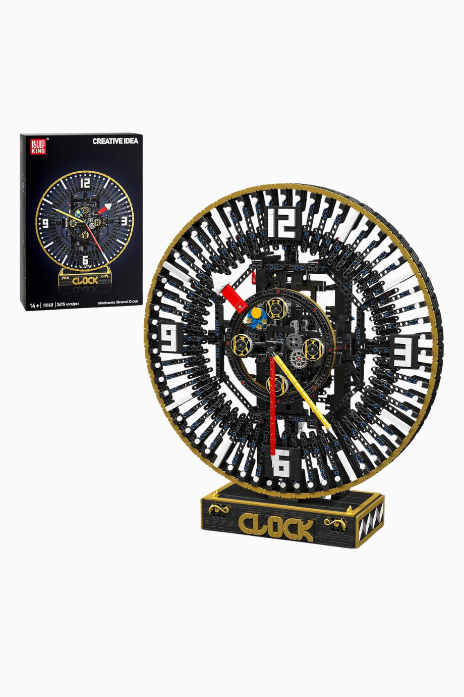 Siberpunk Duvar Saati Yapım Seti 3675 Parça Akıllı Mekanik Model