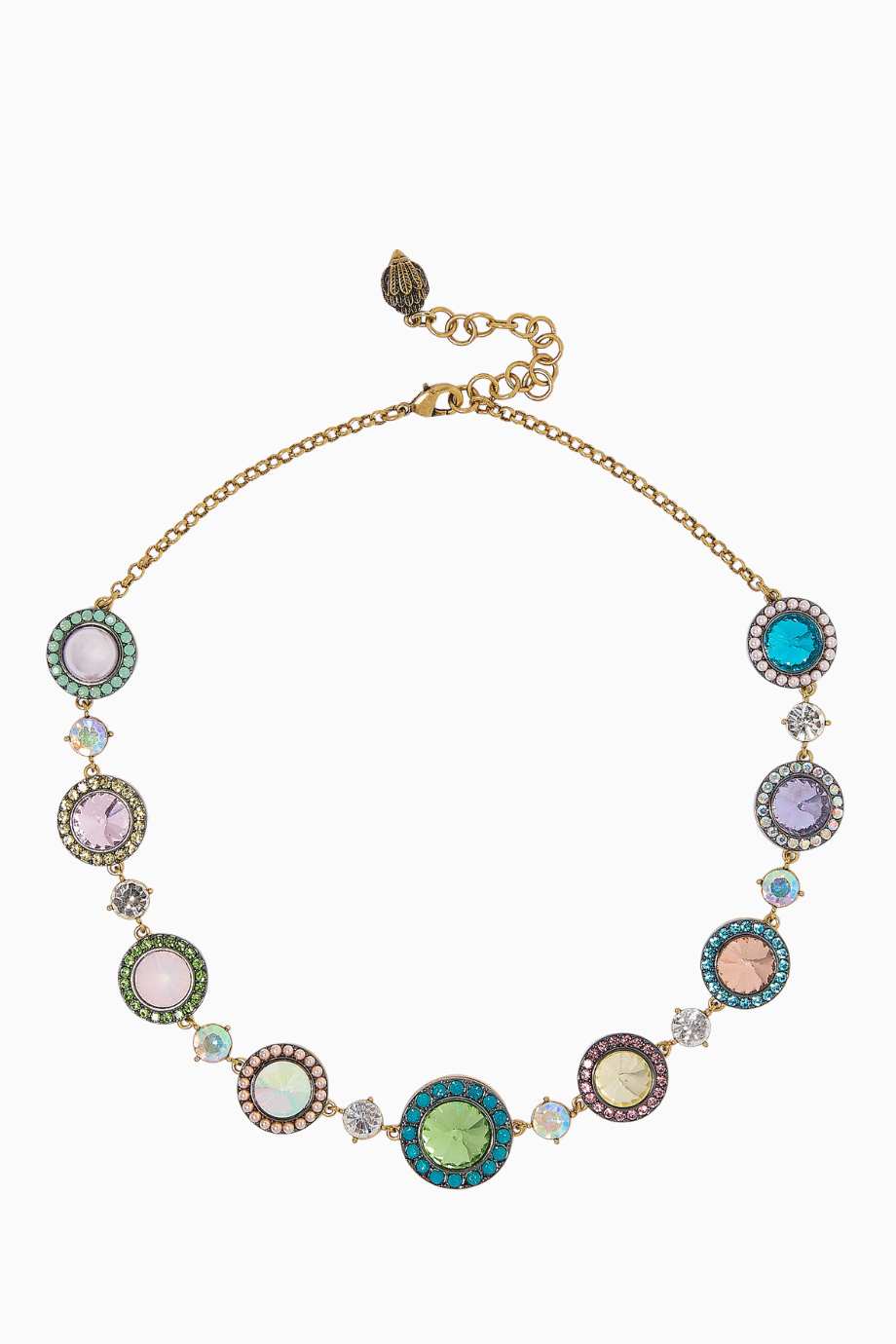 Small Octavia Kolye, Bronz, Kristal ve İnci