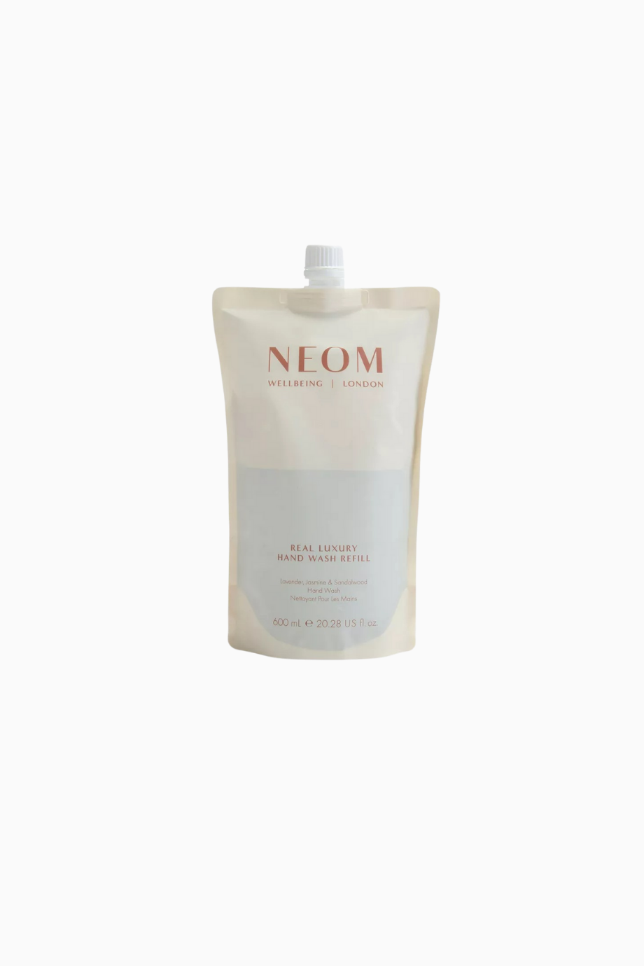 Real Luxury El Yıkama Doldurma Şişesi 600ml, Lavanta, Yasemin ve Sandal Ağacı
