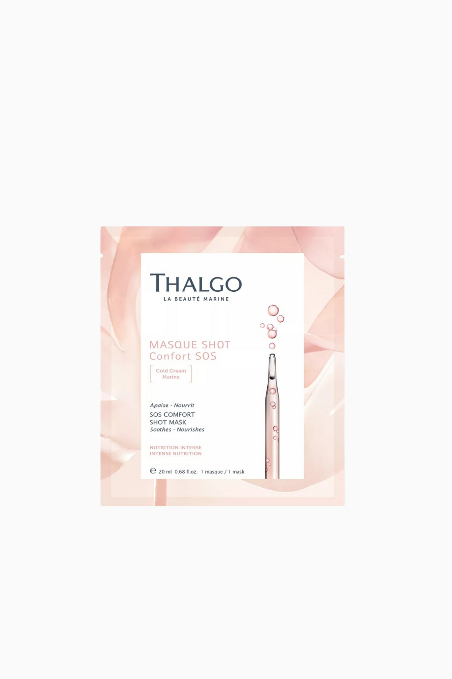 SOS Comfort Shot Mask 20ml, Anında Yatıştırıcı Yüz Maskesi