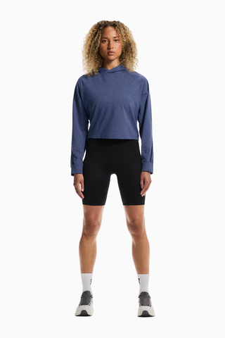 Studio Hoodie Kadın Cropped Kapüşonlu Sweatshirt