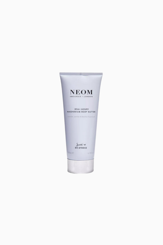 Real Luxury Magnesium Body Butter 200ml Lavanta, Yasemin ve Brezilya Gül Ağacı ile Cildi Besleyen ve Rahatlatan Vücut Kremi