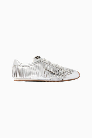 Islington Fringe %100 Premium Deri, Lüks Tasarım Kadın Sneaker