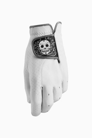 Día de los Muertos Tour Preferred Premium Deri Tasarım Golf Eldiveni