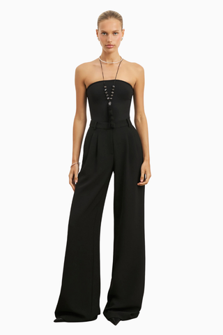Effortless Pleated Wide Leg Trousers Kadın Pantolon