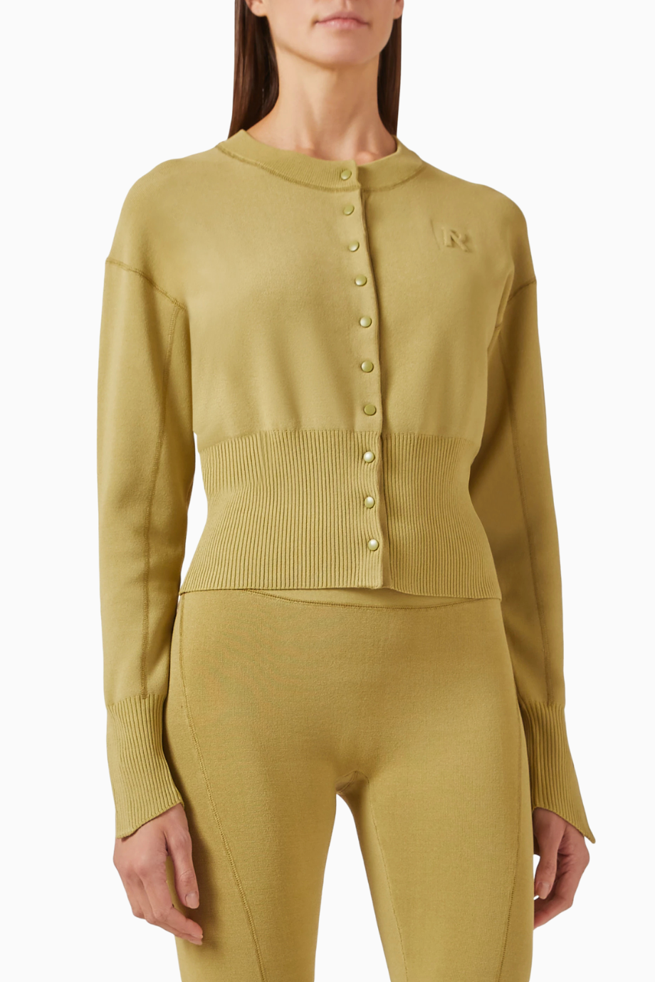 Louie Cardigan, Cinched Waist ve Yumuşak Rib Viskon ile Lüks Günlük Şıklık