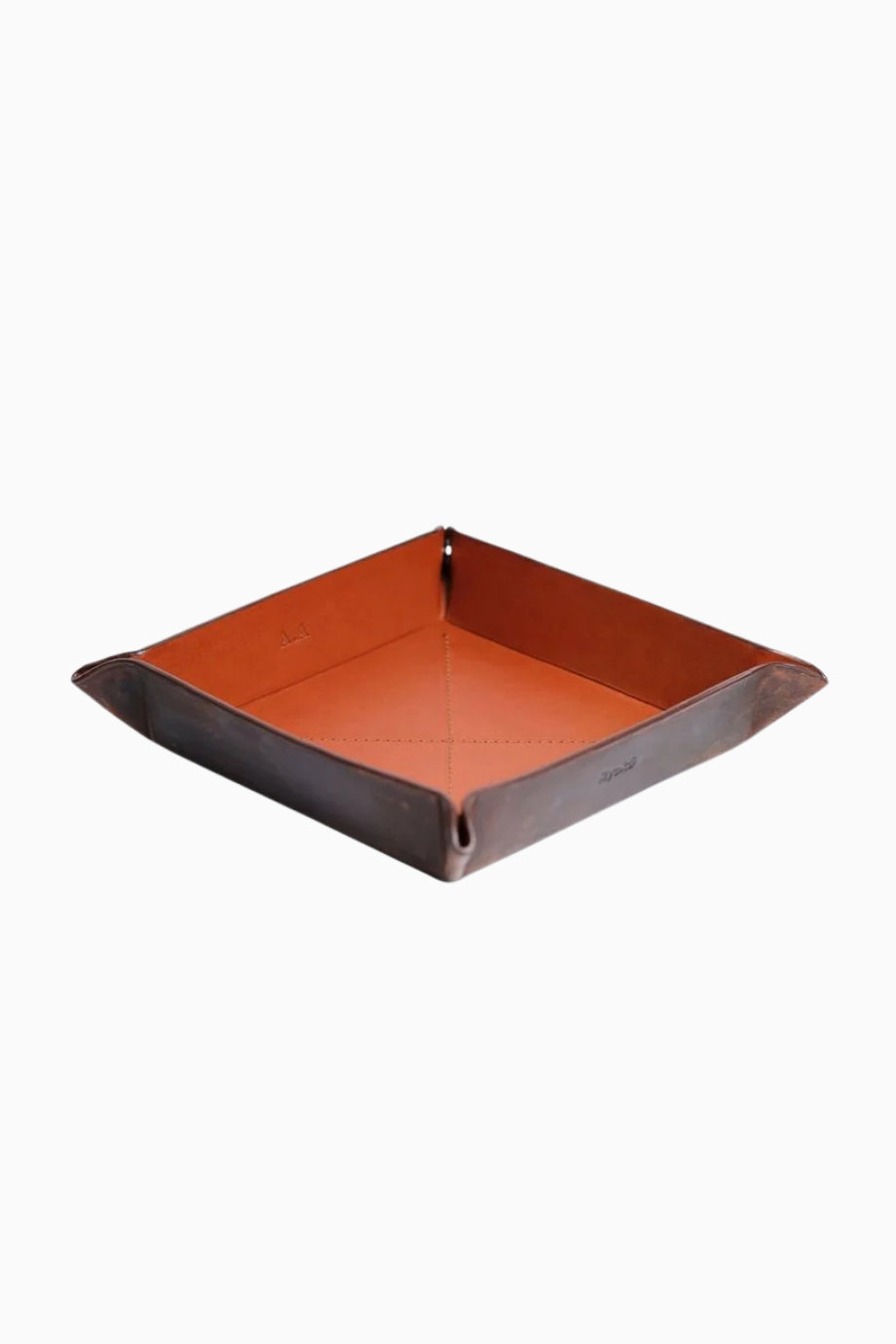 Helsinki Valet Tray Oil Pull-Up Deri Masa Düzenleyici