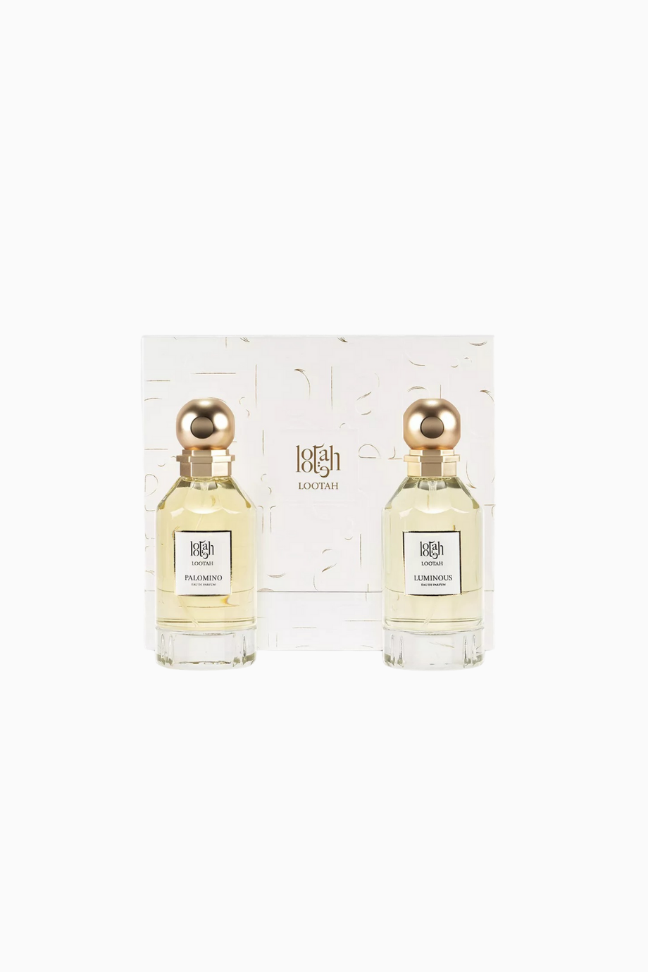 Fragrance Twins Box Palomino ve Luminous Eau de Parfum İkili Set Lüks ve Zarif