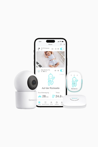 Baby Monitor 3-2K HD Kameralı Akıllı Bebek Telsizi, Hareket ve Sıcaklık Takibi