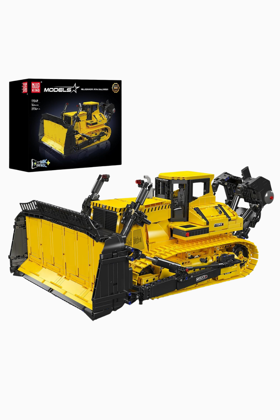 17049S RC Buldozer Yapım Seti 3935 Parça