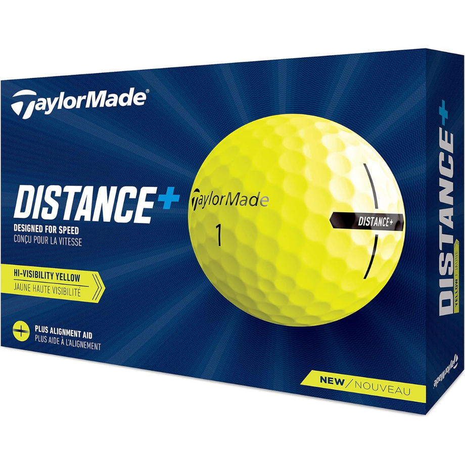 Distance+ Golf Topları, İyonomer Kapaklı, Maksimum Mesafe ve Yumuşak His