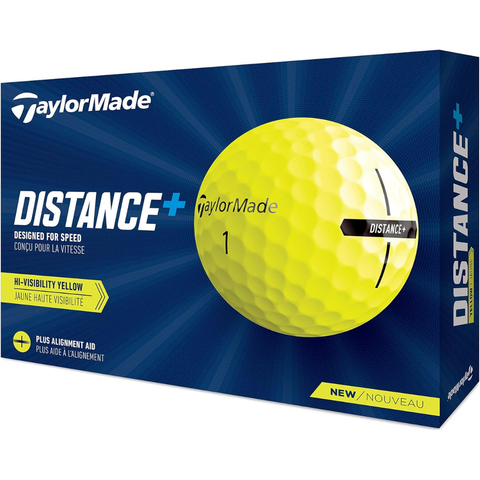 Distance+ Golf Topları, İyonomer Kapaklı, Maksimum Mesafe ve Yumuşak His