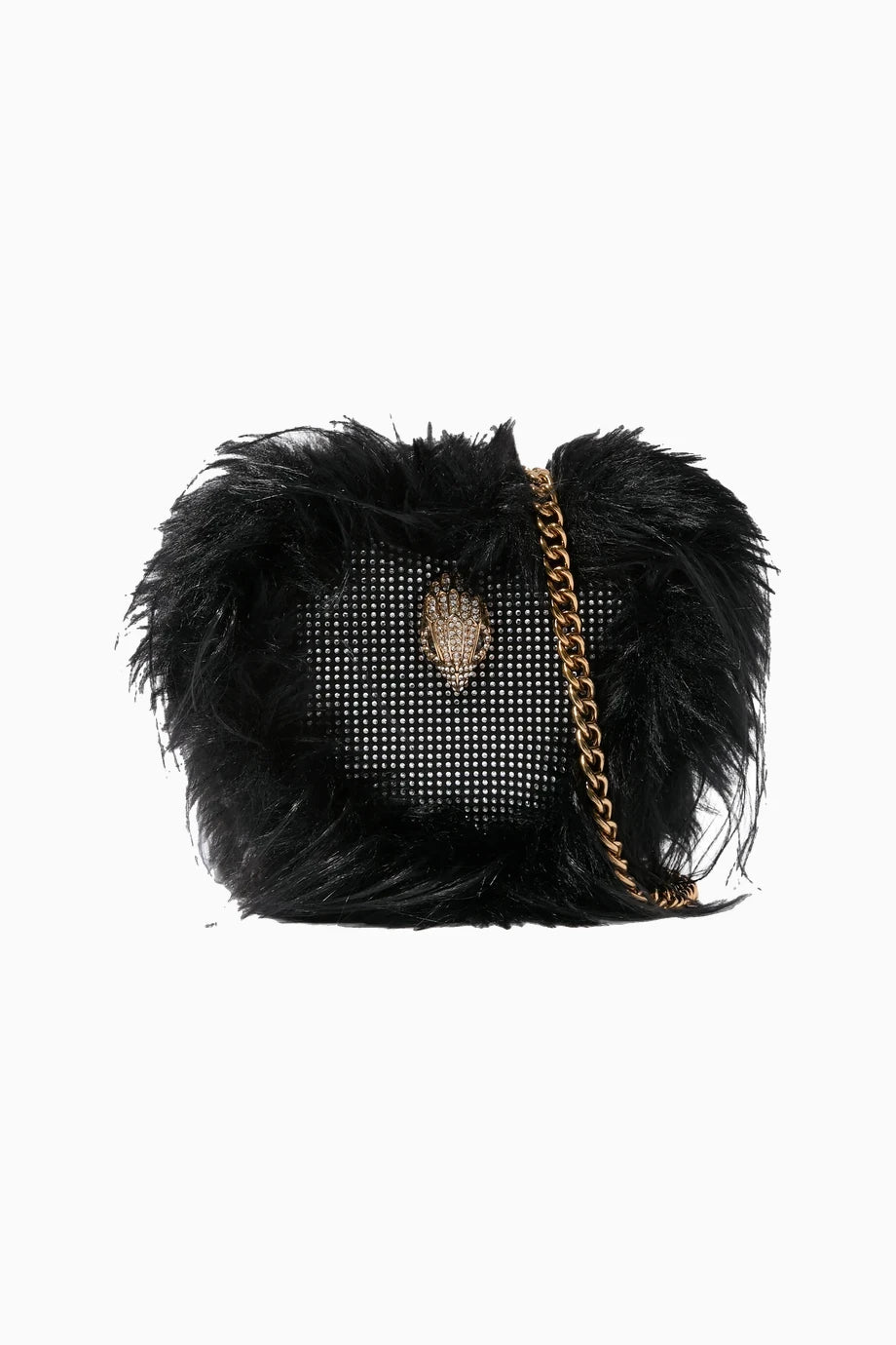 Kensington Heart Faux Fur Kadın Çapraz Çanta