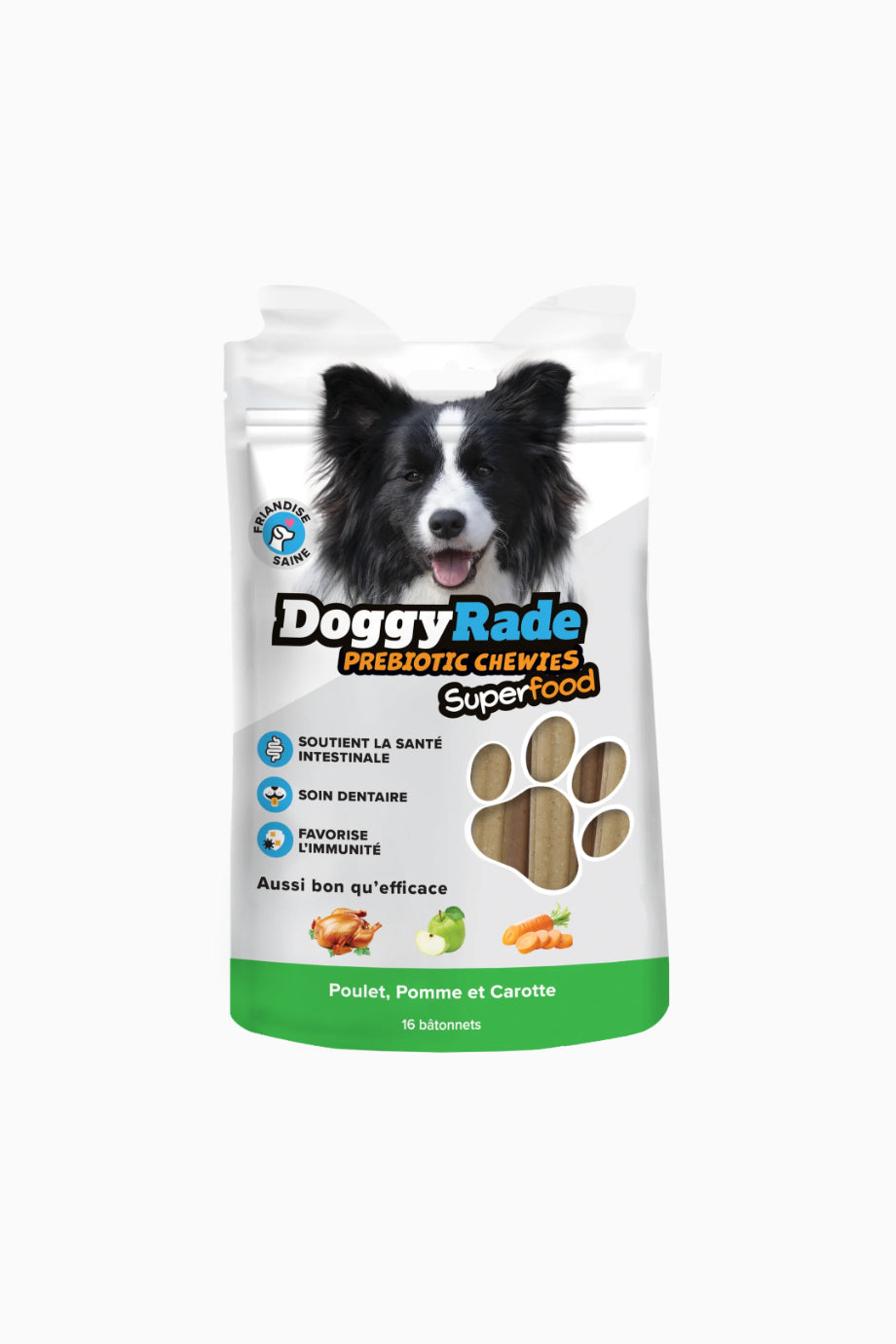 Prebiyotik Superfood Köpek Çiğneme Ödülü 16’lı