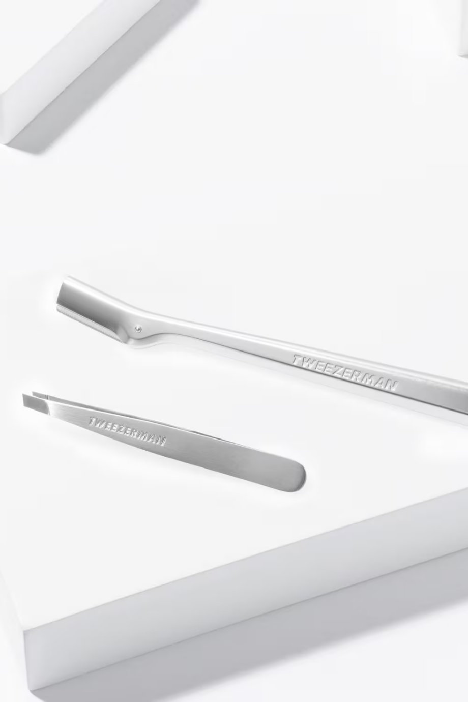 Mini Slant Tweezer-Brow Razor Set Kaş Şekillendirici