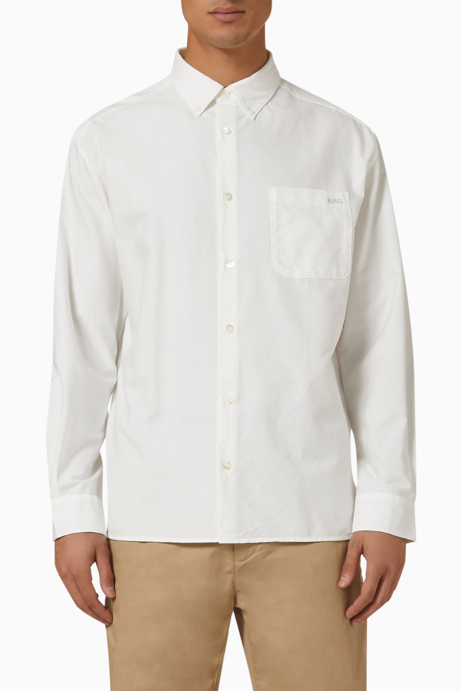 Mateo Organik Pamuklu Logo Erkek Gömlek