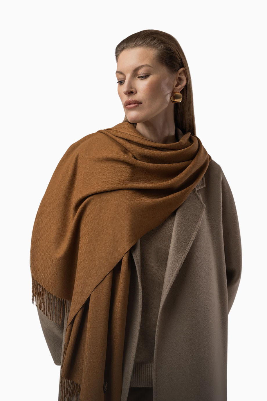 Vicuña Wool Stole HC801 Lüks, İnce ve Sıcak Kadın Şal Sınırlı Sayıda