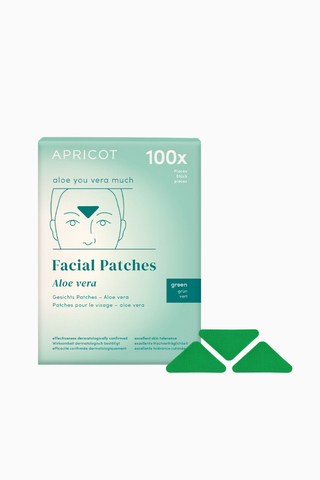 Aloe Vera’lı Tek Kullanımlık Yüz Patches, 100 Adet, Kırışıklık Karşıtı