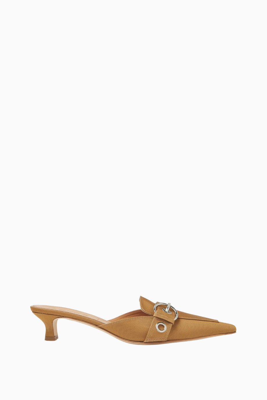 Danielle Grosgrain Saten Mules, Zarif İtalyan El İşçiliği