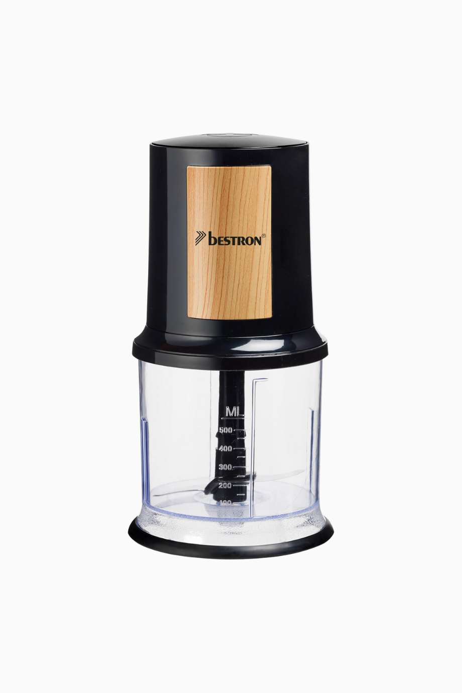 400W Siyah Ahşap Detaylı Lüks Multi Chopper 500 ml