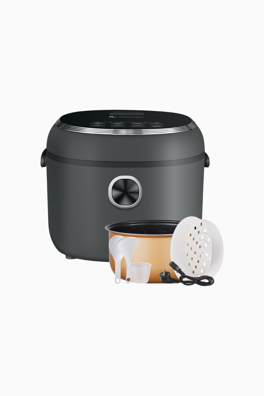 4L Mini Pilav Pişirici 7 Fonksiyonlu, Buhar Sepetli