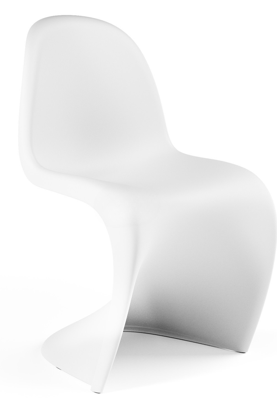Panton Sandalye, Verner Panton Tasarımı, Modern Tek Parça Plastik Sandalye