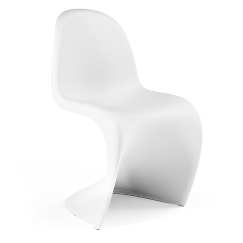 Panton Sandalye, Verner Panton Tasarımı, Modern Tek Parça Plastik Sandalye
