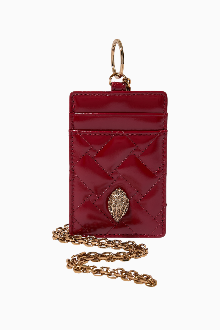 Kensington Lanyard Deri Anahtarlık Kartlık