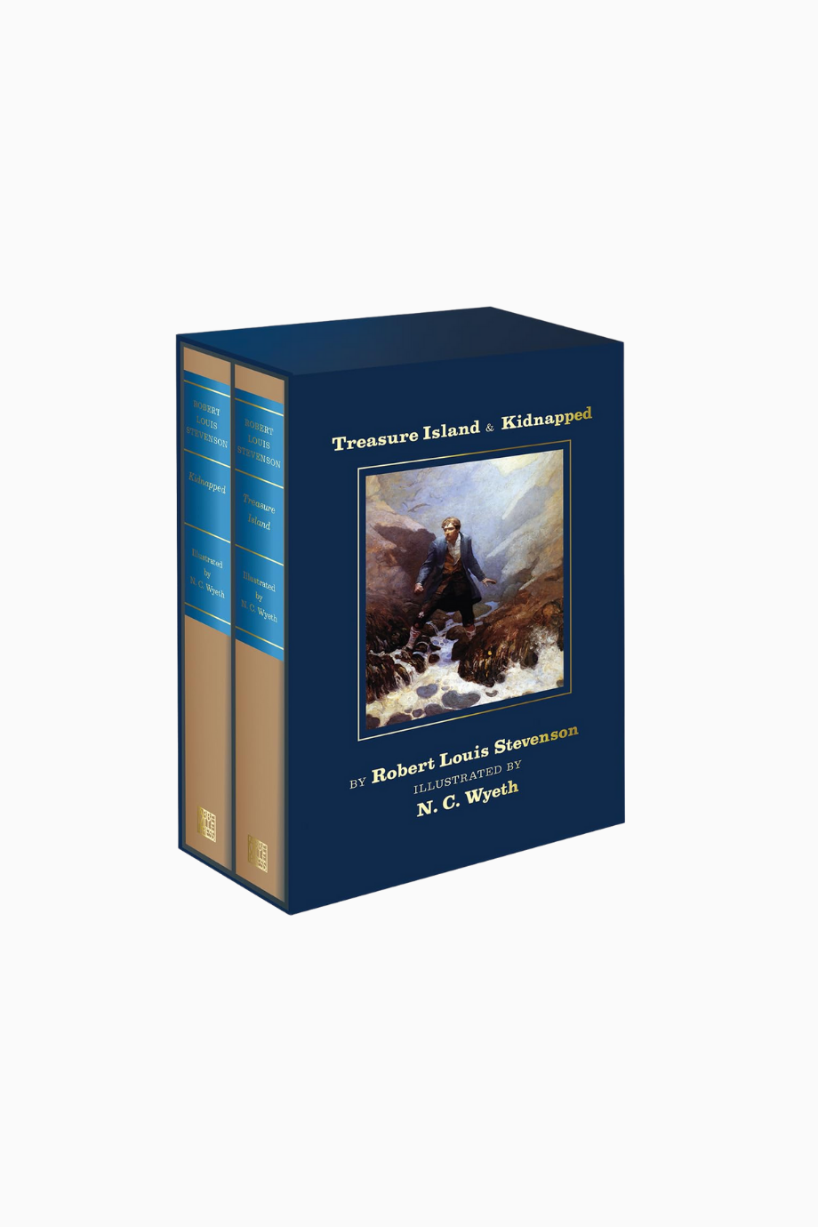 Treasure Island ve Kidnapped, Abbeville Illustrated Klasikleri, Özel Baskı