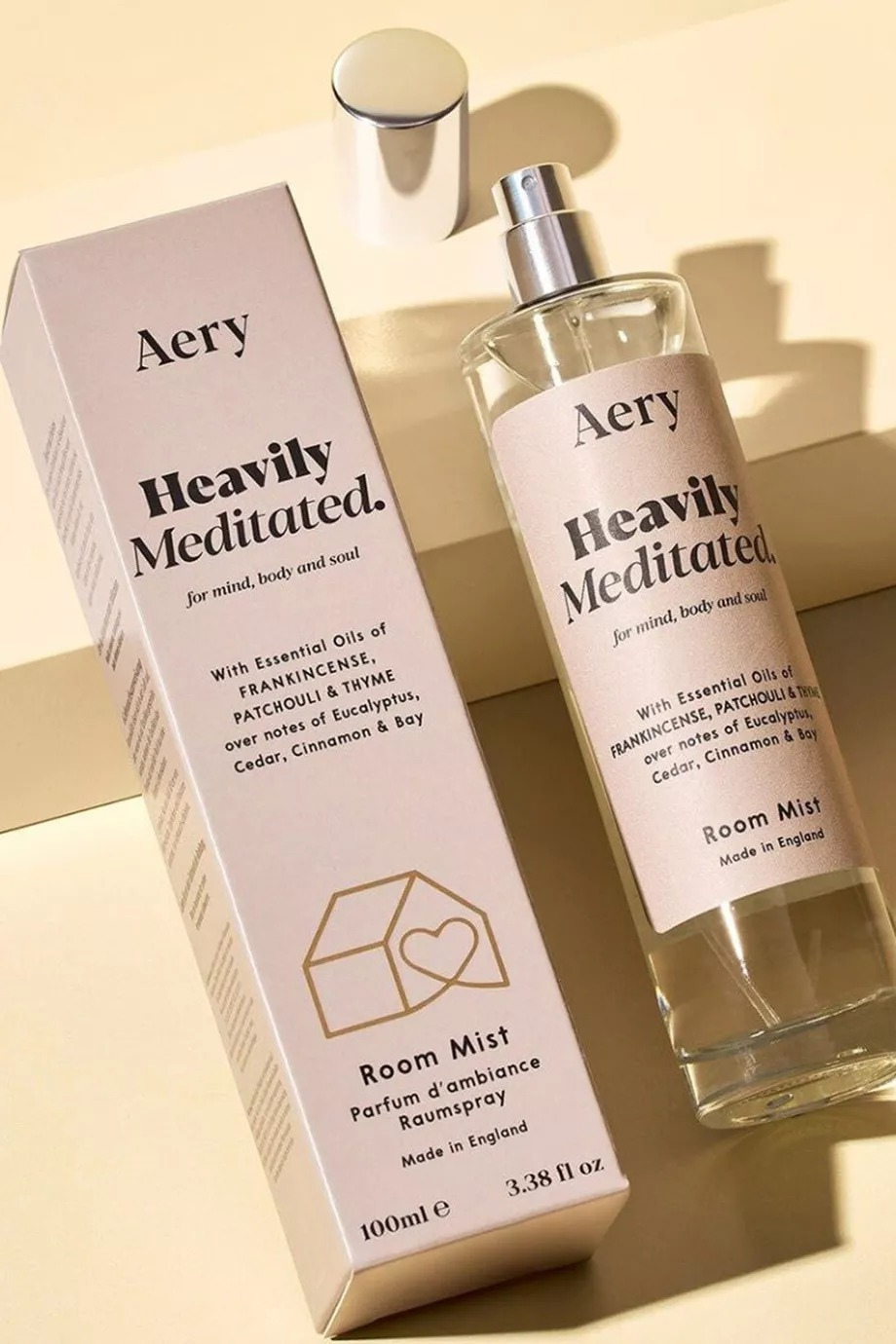 Heavily Meditated Oda Spreyi 100ml, Vegan Aromaterapi